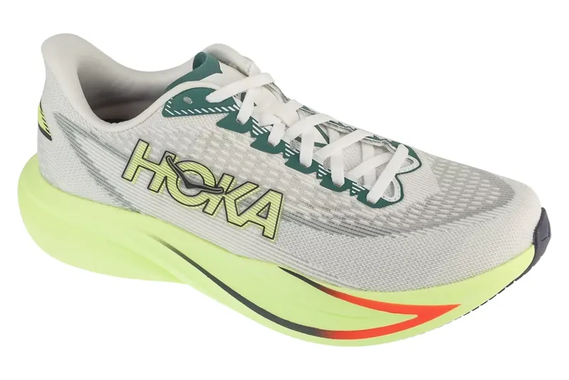 Hoka M Mach 7 1171904-FYZ, Męskie, Białe, buty do biegania, tkanina, rozmiar: 42 2/3