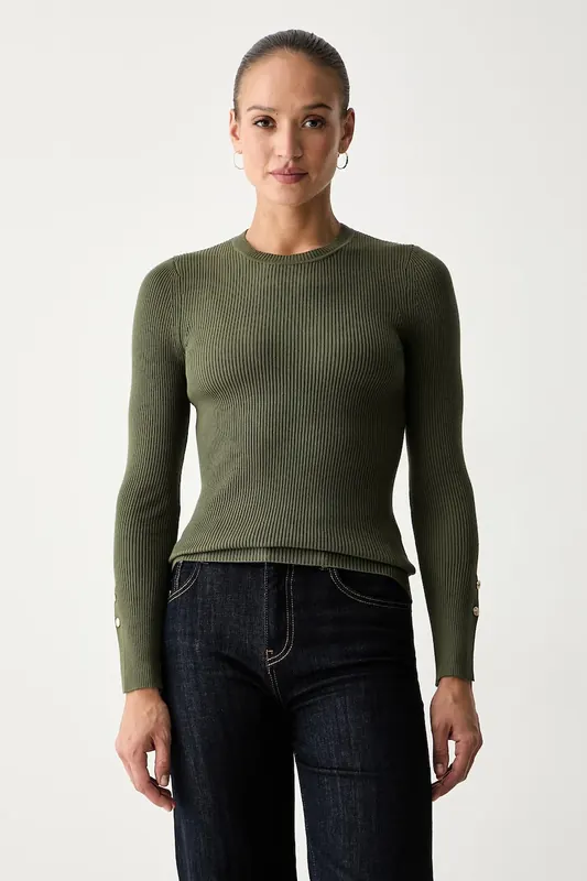 Guess sweter damski z wiskozą ELLIE