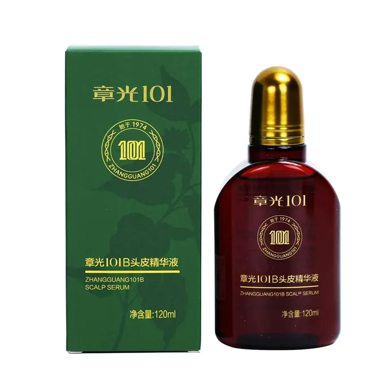 ZHANGGUANG 101B HAIR TONIC 120 ml (101M) potężny środek przeciw wypadaniu włosów terapia medycyny chińskiej esencja do pielęgnacji włosów 100% oryginał