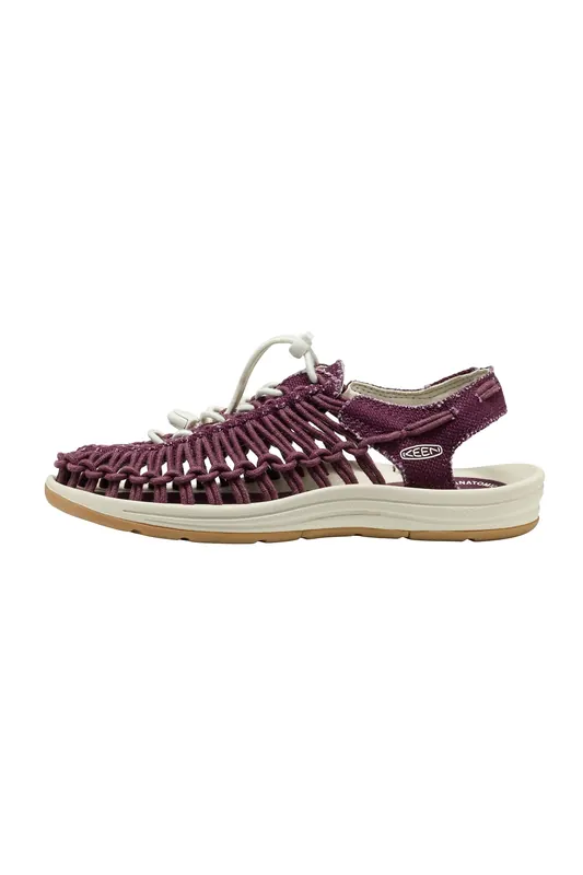 Keen Uneek Canvas Fig/birch Maat: 39 | Sandalen Outlet | Dames | Paars