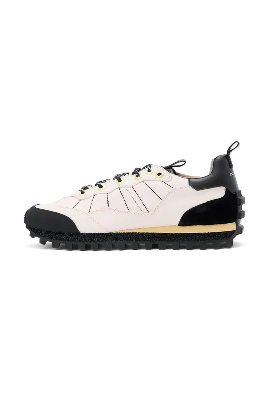 AllSaints Nevis Sneaker Blush White/black Maat: 44 | Sneakers Outlet | Heren | Zwart