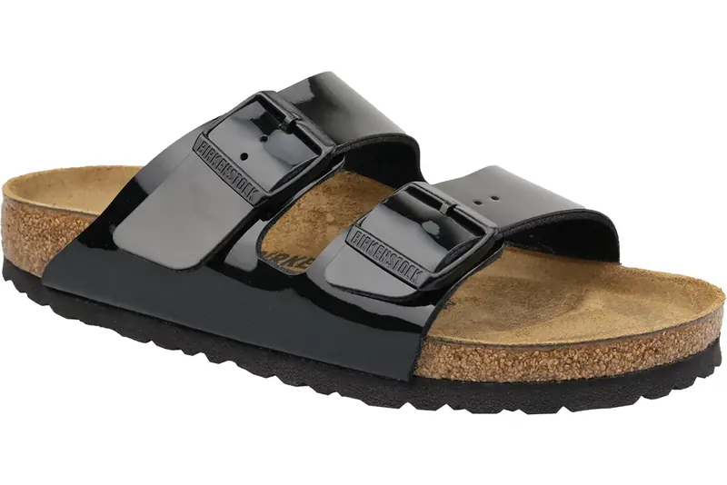 Birkenstock Arizona BF 1005292, Damskie, Czarne, klapki, Birko-Flor, rozmiar: 39