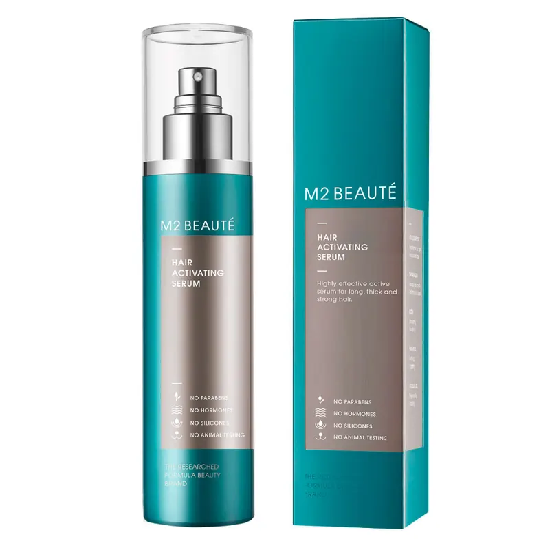 M2 beauté Aktywujące serum do włosów - Serum przyspieszające wzrost włosów - 120 ml