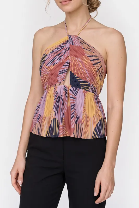 BA&SH Sleeveless Top Ocre Maat: M | Blouses Outlet | Dames | Roze