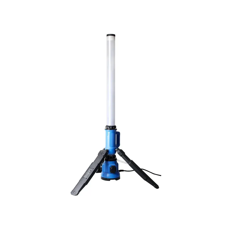 Słupek LED Rath 360° niebieski/czarny 6 500 K 90 W