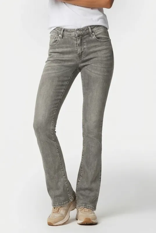 RAIZZED Sunrise Vintage Grey Maat: W27L34 | Flared Jeans Outlet | Dames | Grijs