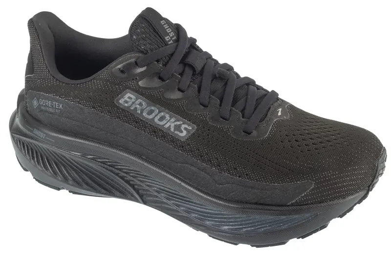 Brooks Ghost 17 GTX 1204511B020, Damskie, Czarne, buty do biegania, tkanina, rozmiar: 38