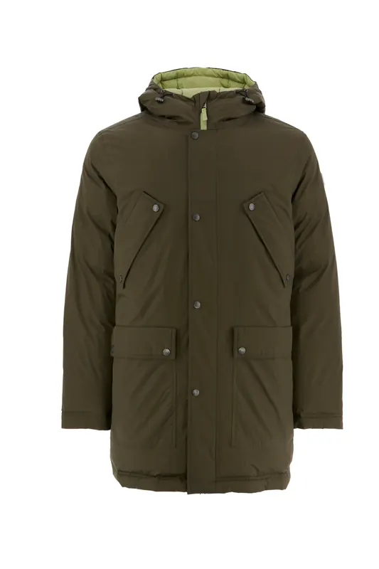 JOTT Hamilton Parka Army / Lichen Green Maat: S | Winterjassen Outlet | Heren | Bruin