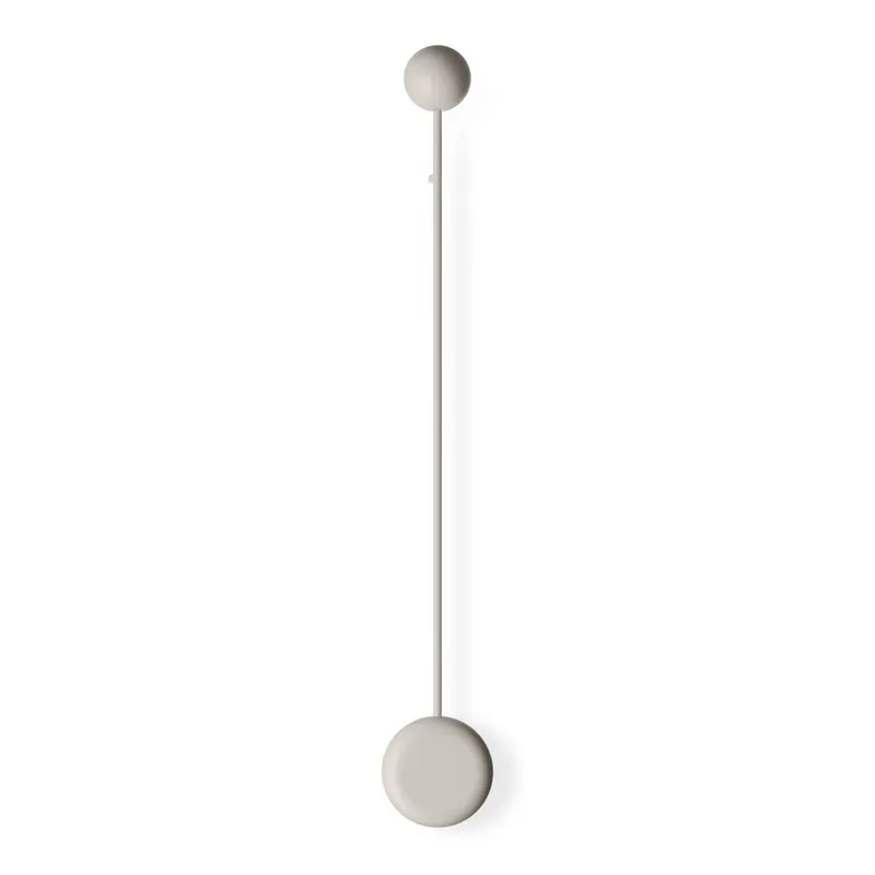 Vibia Pin 1692 Kinkiet LED, 70 cm, kremowy