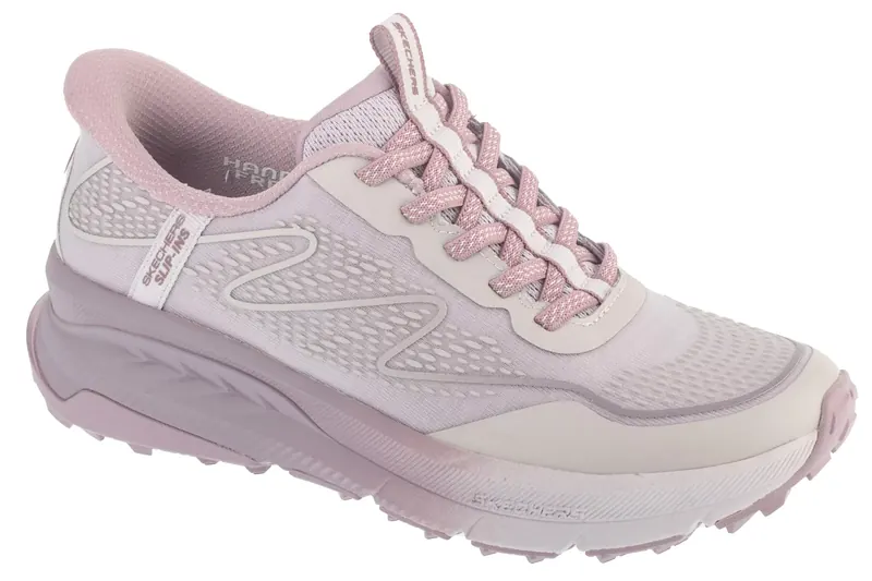 Skechers Slip-Ins: Switch Back - Mist 180157-PMLT, Damskie, Fioletowe, buty sneakers, tkanina, rozmiar: 36