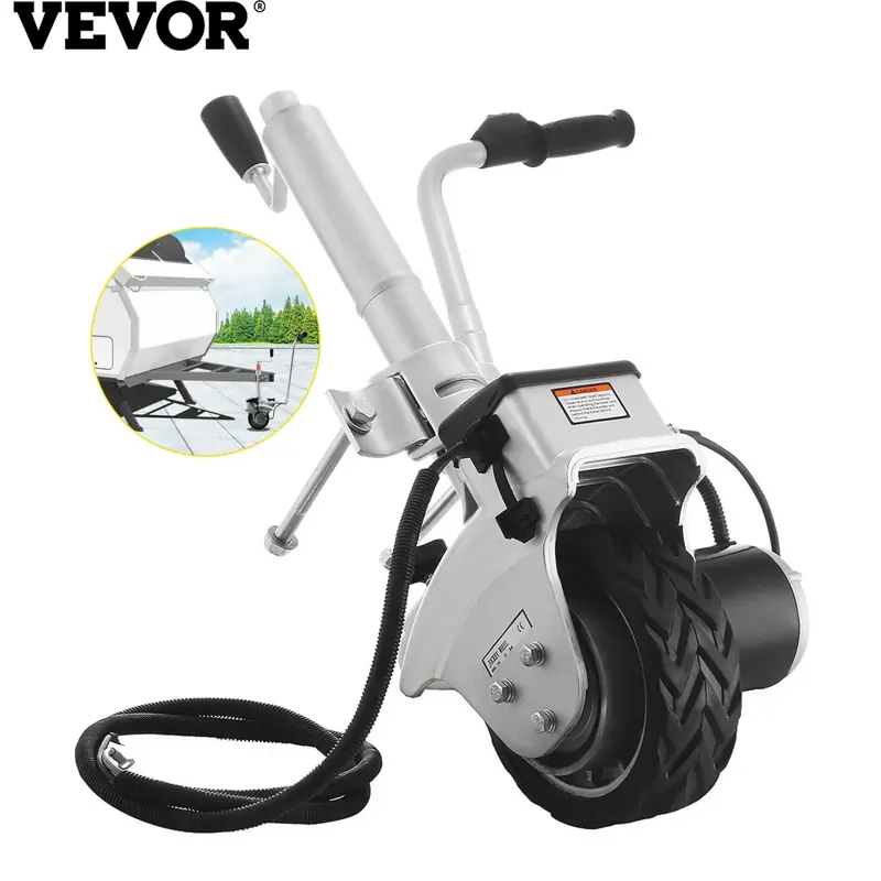 VEVOR Pro Rozciągacz Nóg 220LBS Elektryczny Rozciągacz Nóg z Silnikiem, Kółkami Napędowymi, do Samochodów, Przyczep, Pickupów, PowerMover