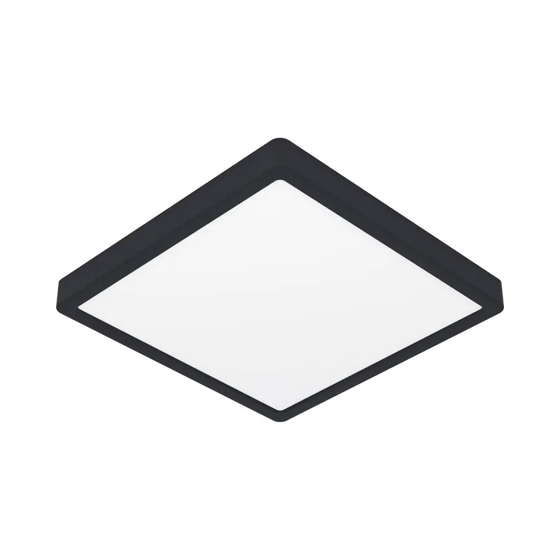 EGLO connect Oprawa natynkowa LED Fueva 6-Z, czarna, 39 cm