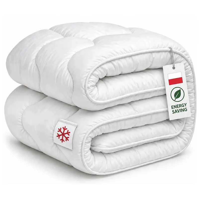 Kołdra 160x200 cm – 400gsm Całoroczna – Antyalergiczna Polska pranie 60°C