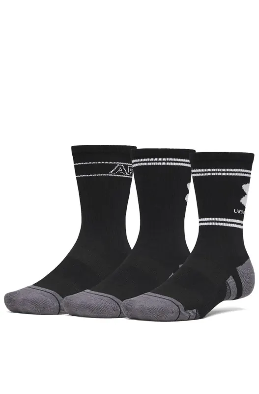 Under Armour UA Performance Tech 3-Pack Crew skarpety sportowe uniseks 3 pary (XL)