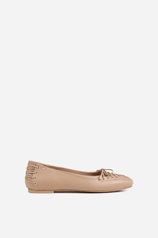 Bronx Ser-ajaa Low Shoe Mocha Mousse Maat: 37 | Ballerina's Outlet | Dames | Beige