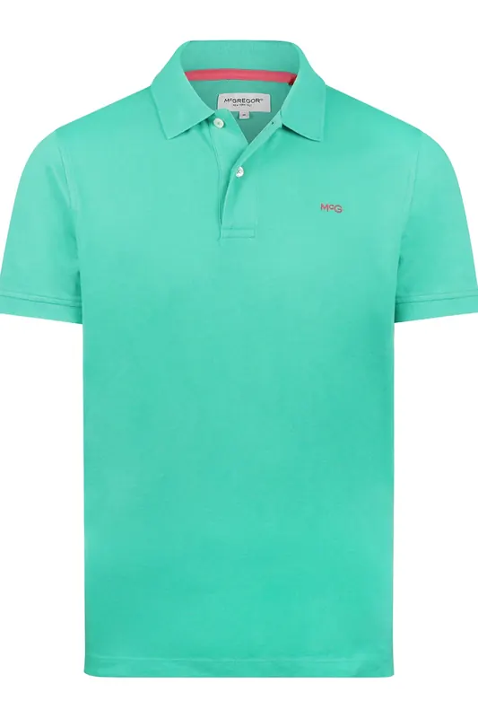 McGregor Classic Polo Medium Green Maat: M | Poloshirts Outlet | Heren | Groen