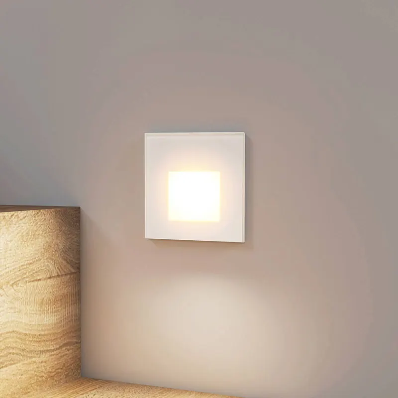 Oprawa wpuszczana LED Arcchio Vexi, 7,8 cm x 7,8 cm, biała, CCT