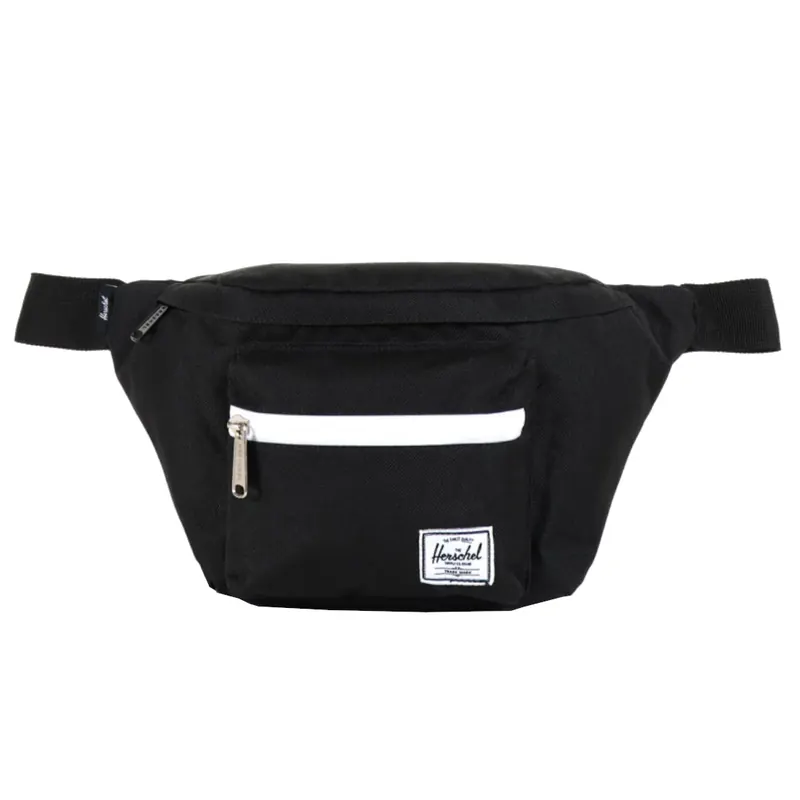 Herschel Seventeen Waist Bag 10017-00001, Unisex, Czarne, nerki, poliester, rozmiar: One size