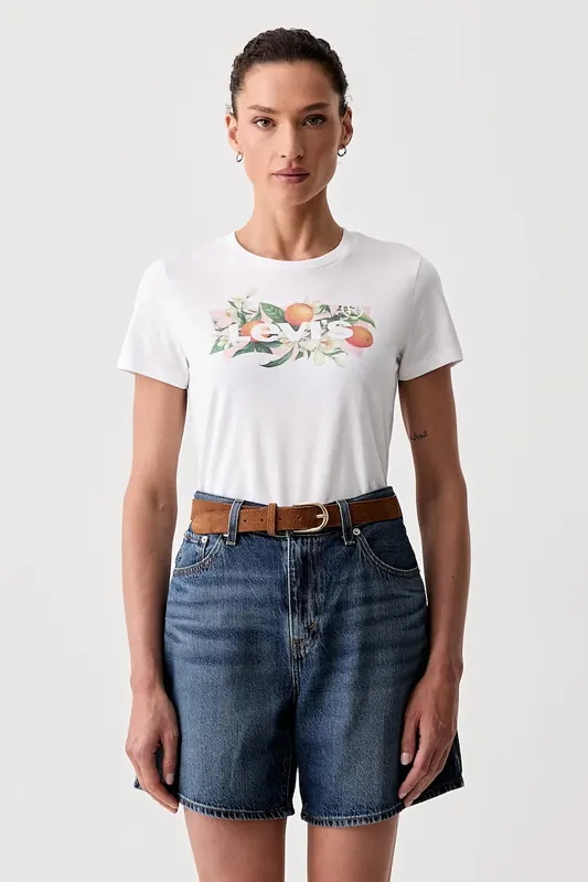 Levi's T-shirt damski bawełniany THE PERFECT TEE