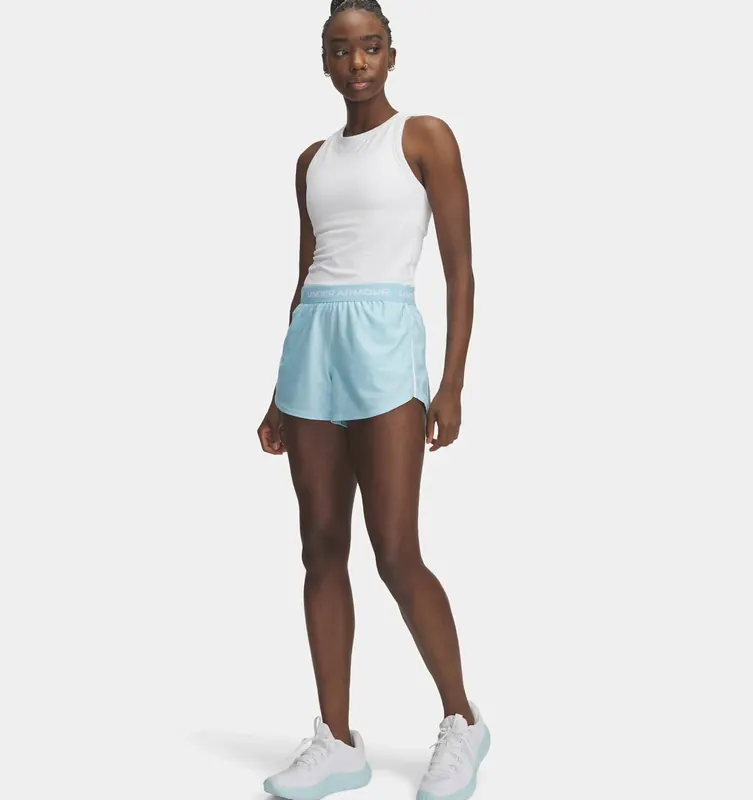 UNDER ARMOUR spodenki treningowe damskie sportowe Tech Play Up miętowe (M)