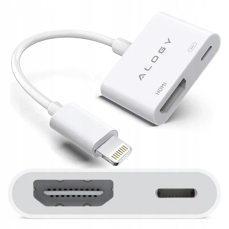 Przejściówka Adapter Złącze Lightning Hdmi Do iPad iPhone Full Hd 1080 60Hz
