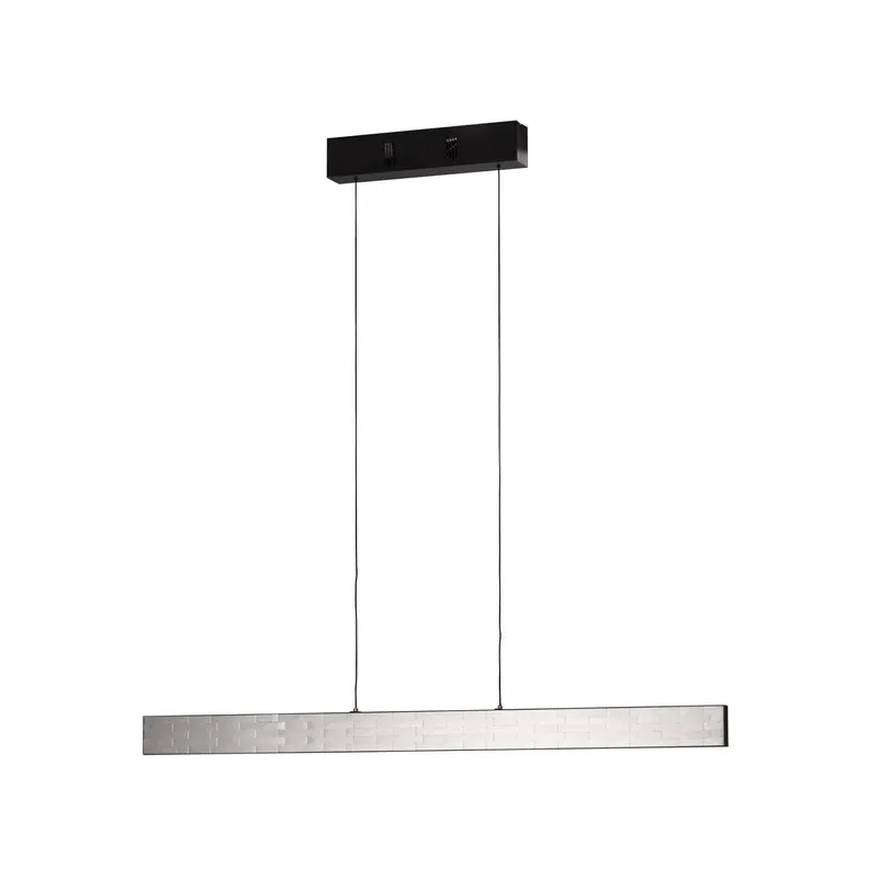Lampa wisząca LED Aluro, metal, pilot, CCT, ściemniana