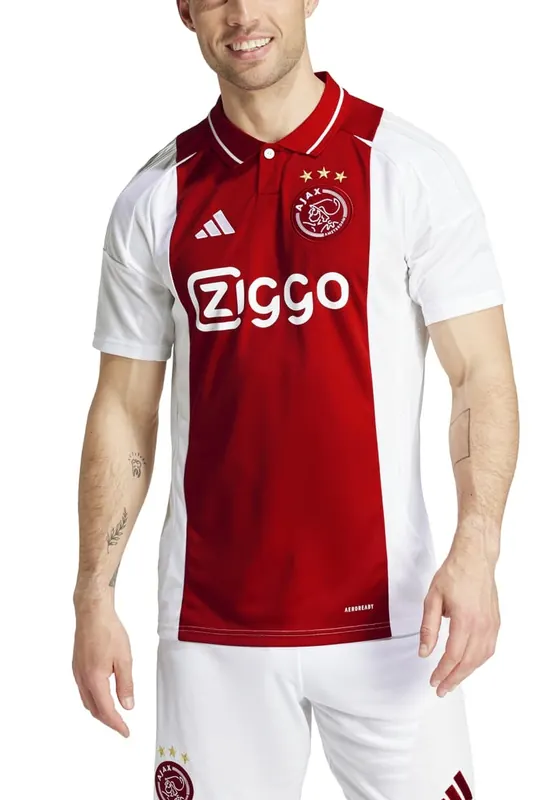 Adidas Performance Unisex Ajax Amsterdam 24/25 Home Jersey Maat: S | Sport Shirts Outlet | Unisex