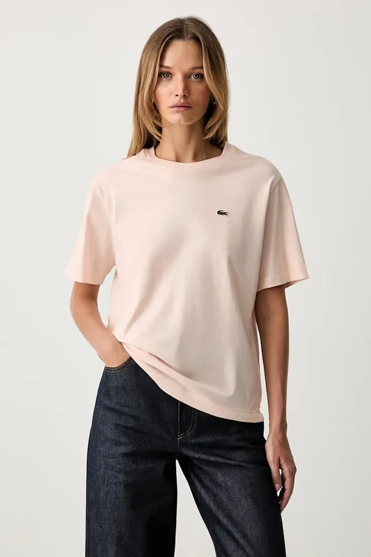 Lacoste  T-shirt bawełniany damski