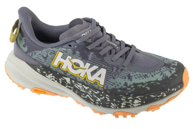 Hoka W Speedgoat 6 1147811-GMC, Damskie, Szare, buty do biegania, tkanina, rozmiar: 39 1/3