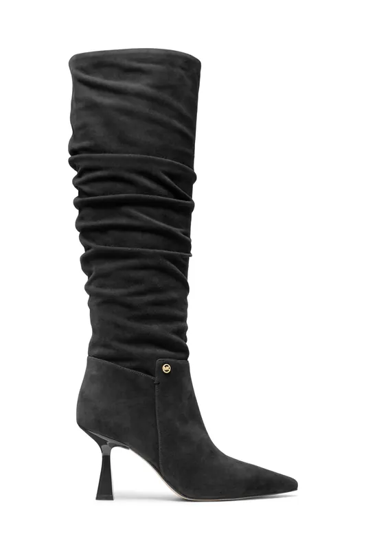 Michael Kors Amali Scrunch Boot Black Maat: 38.5 | Laarzen Outlet | Dames | Zwart