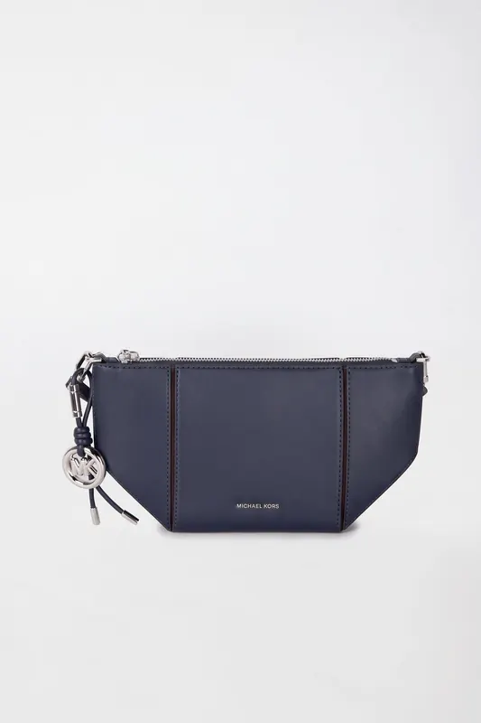 Michael Kors Small Top Zip Crossbody Dress Blues Maat: OS | Schoudertassen Outlet | Dames | Blauw