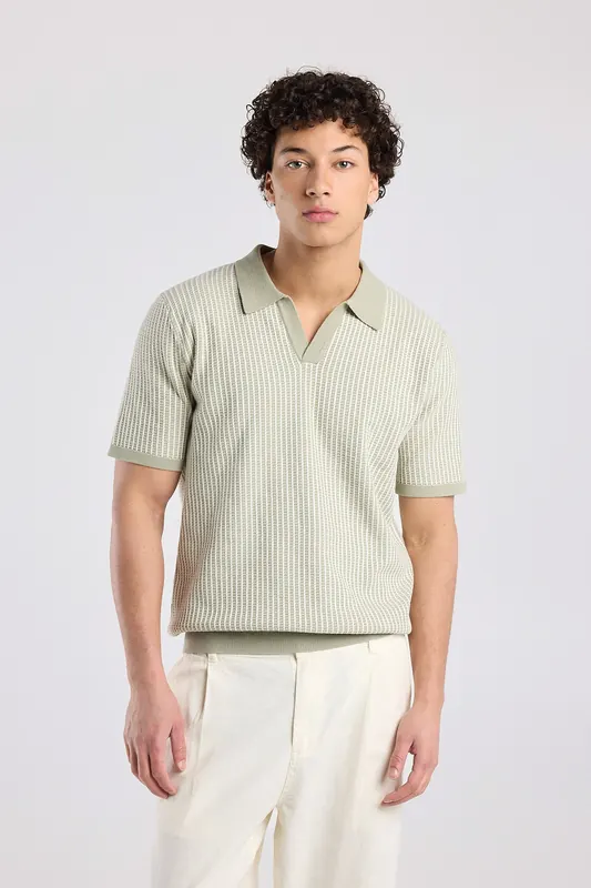 America Today Kolby Sage Maat: S | Poloshirts Outlet | Heren | Groen