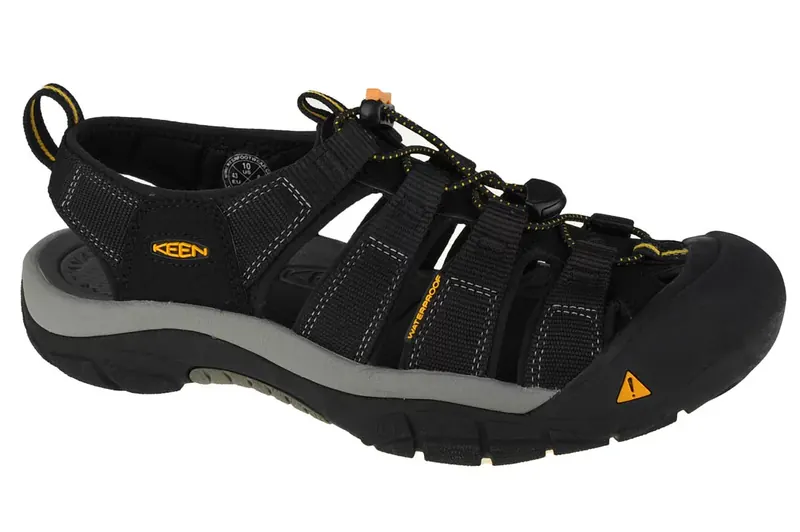 Keen Newport H2 1001907, Męskie, Czarne, sandały, tkanina, rozmiar: 46