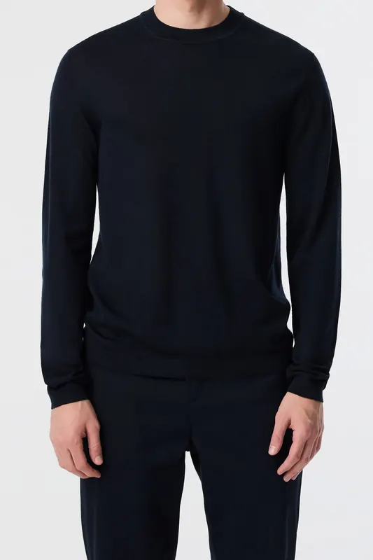 AlphaTauri Foton V1.y9.02 Pullover Dark Navy Maat: M | Sweaters Outlet | Heren | Blauw