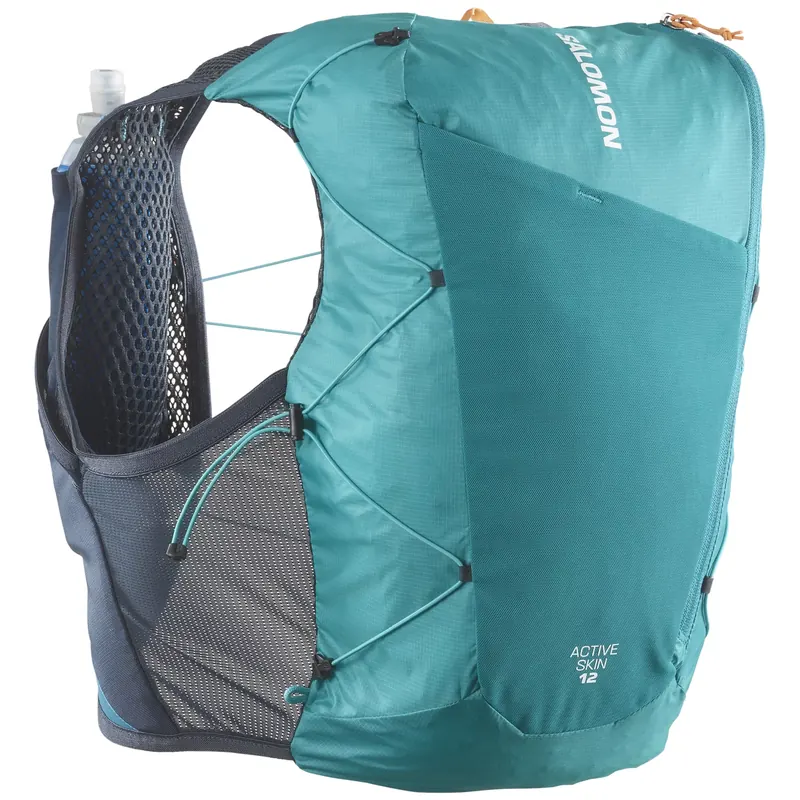 Salomon Active Skin 12 Set C21777, Unisex, Niebieskie, plecaki, poliester, rozmiar: M