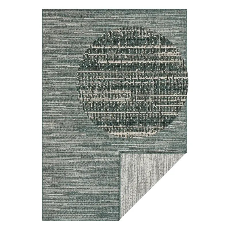 Zielony dywan odpowiedni na zewnątrz 170x120 cm Gemini – Elle Decoration