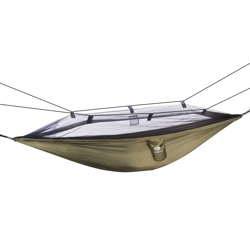NILS NC3116 ZIELONY HAMAK Z MOSKITIERĄ  CAMP (one size)