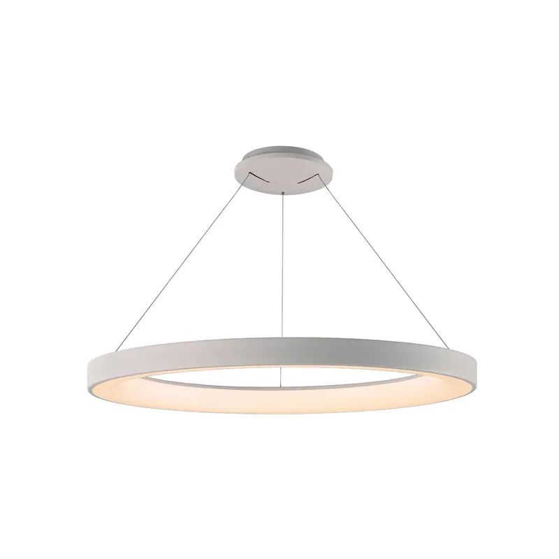 Inteligentny żyrandol LED Niseko II, Ø 65 cm, biały, CCT, ściemniany