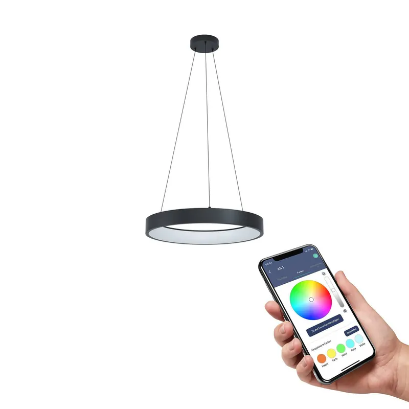 EGLO connect Marghera-Z żyrandol LED