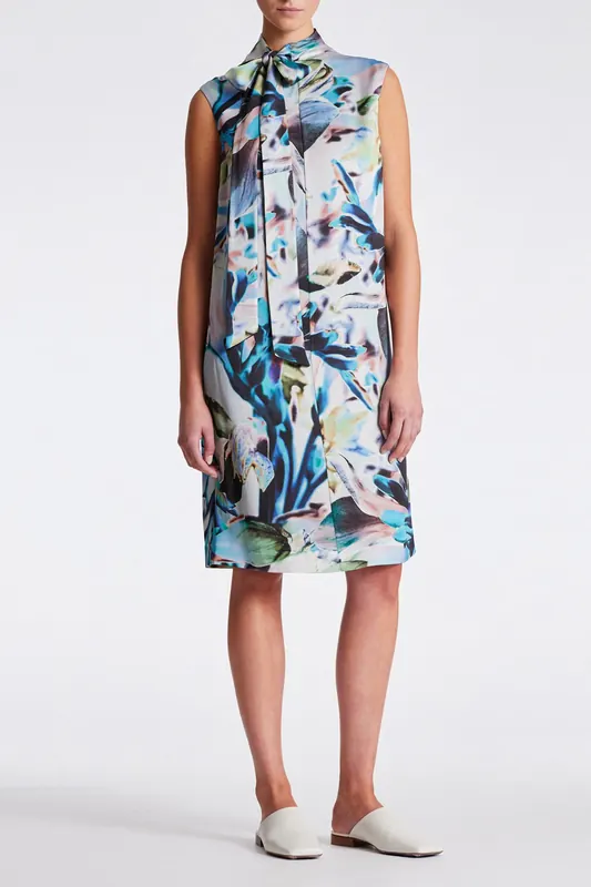 Paul Smith Womens Dress Blue Maat: 44 | Mini Jurken Outlet | Dames | Blauw