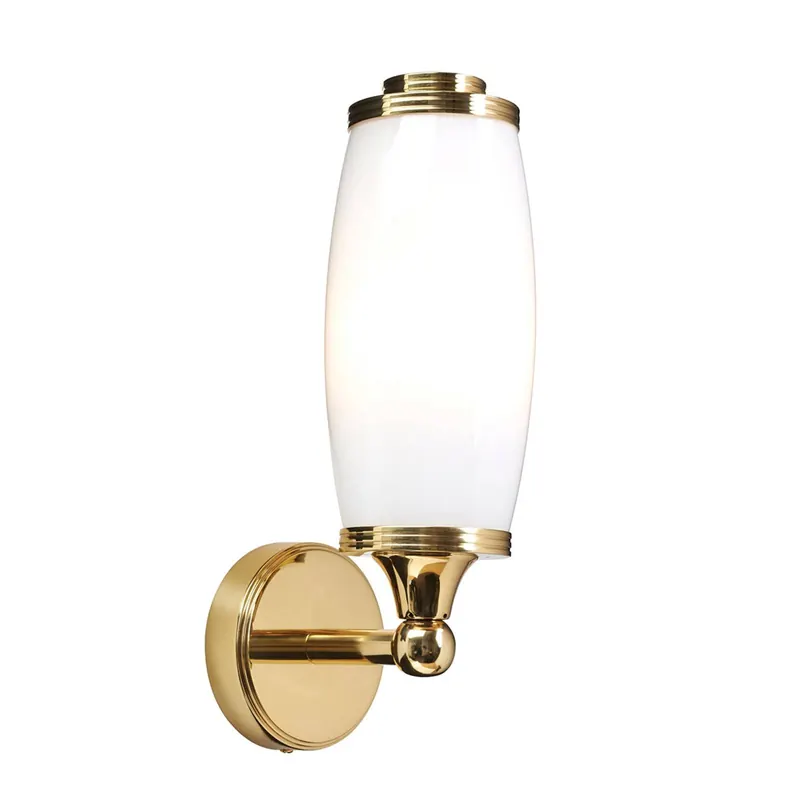 Błyszcząca lampa ścienna Eliot do łazienki