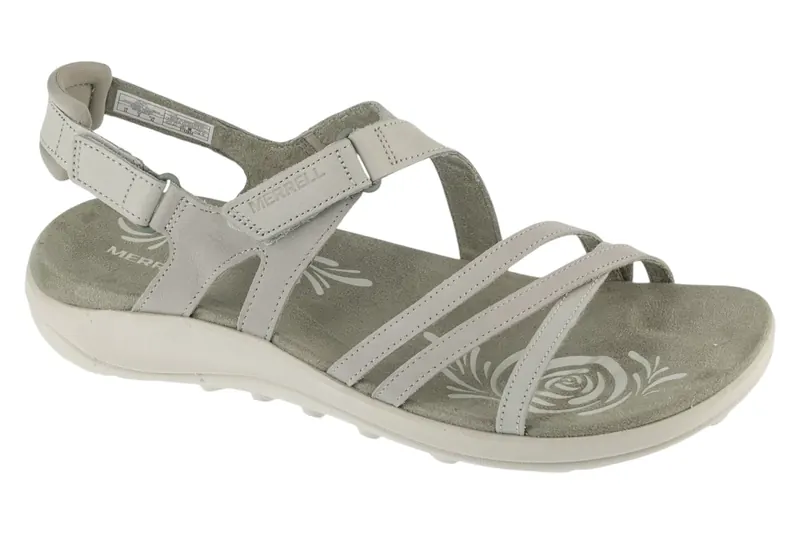 Merrell Harbor Backstrap J00003571, Damskie, Beżowe, sandały, skóra licowa, rozmiar: 40