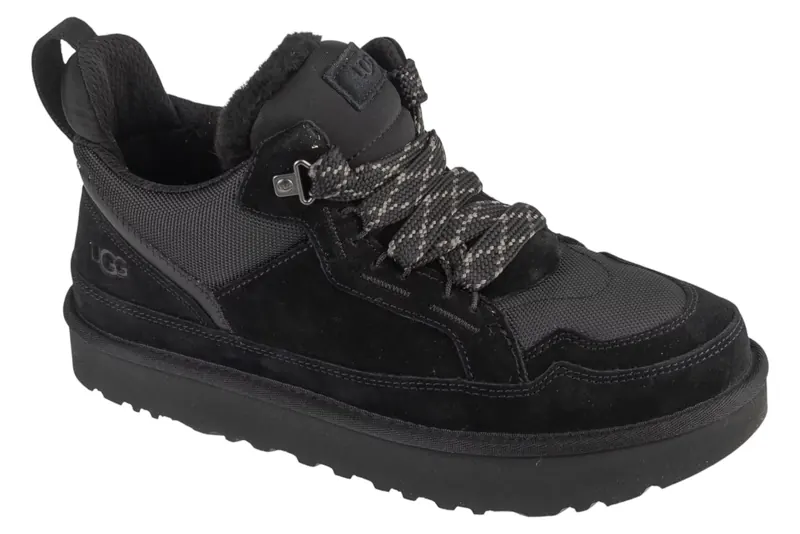 UGG Lowmel 1170750-BLK, Męskie, Czarne, buty sneakers, tkanina, rozmiar: 42