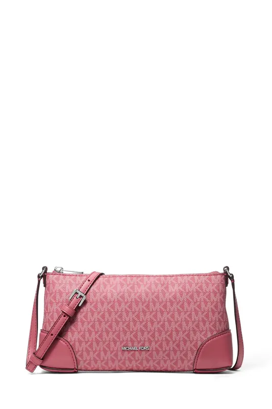 Michael Kors Small Embellished Zip Crossbody Rosewood Maat: OS | Schoudertassen Outlet | Dames | Roze