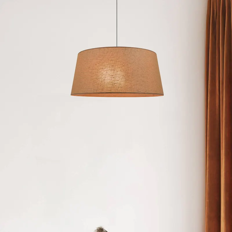 Żyrandol Tambour, jamajska, Ø 78 cm, papier