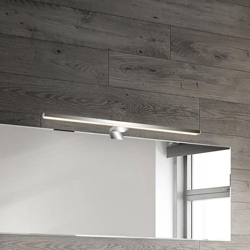 Oświetlenie lustra LED Dun 2 w 1, chrom, IP44, długość 50 cm
