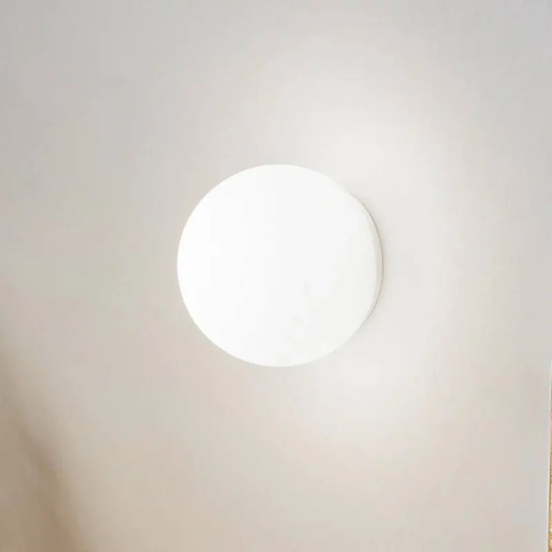 Kinkiet Ideal Lux Mapa Ø 15 cm, G9, biały, szkło, kulisty