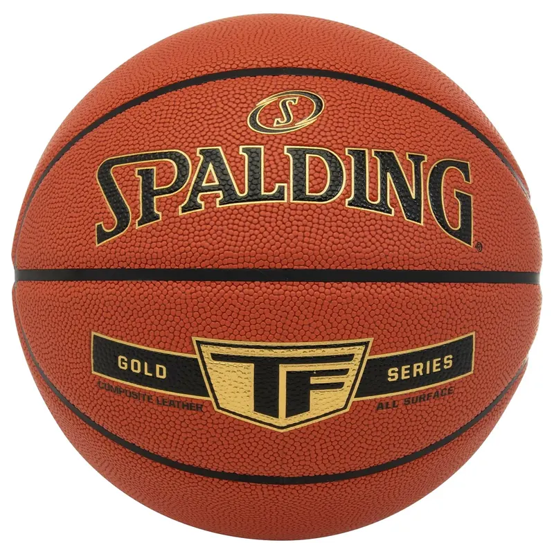 Spalding Grip Control TF Ball 76857Z, Unisex, Brązowe, piłki do koszykówki, Skóra kompozytowa, rozmiar: 7