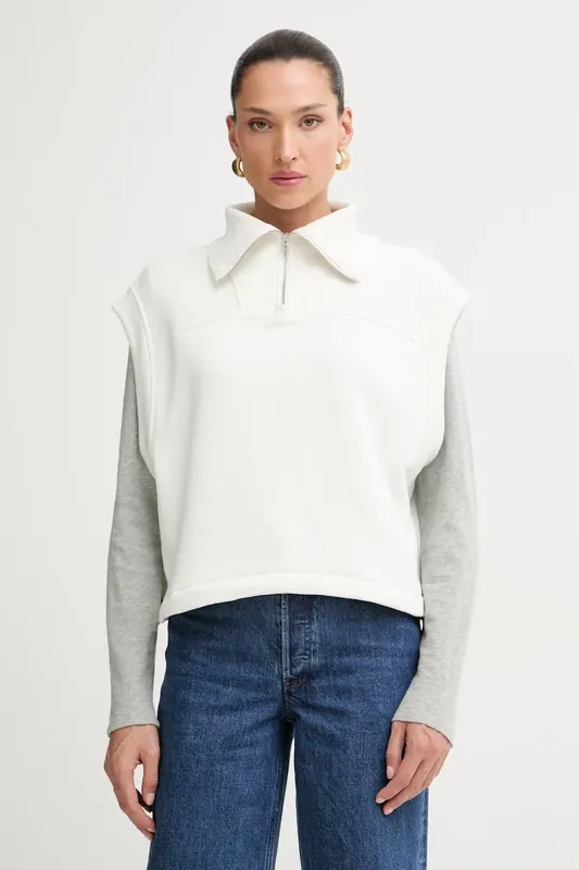 rag & bone bluza bez rękawów damska z bawełną Terry