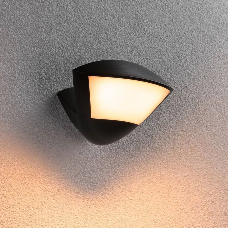 Paulmann Smart sensorowa zewnętrzna lampa ścienna Skyla antracyt CCT IP44